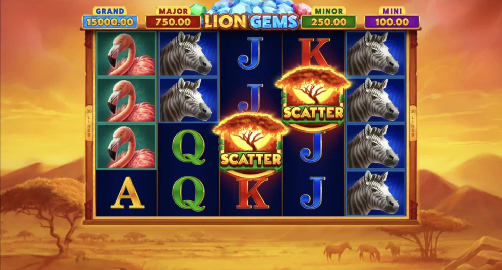 Lion Gems: Hold and Win